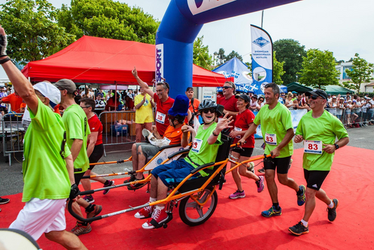 RAS participe pour une première fois au championnat du monde de Joëlette